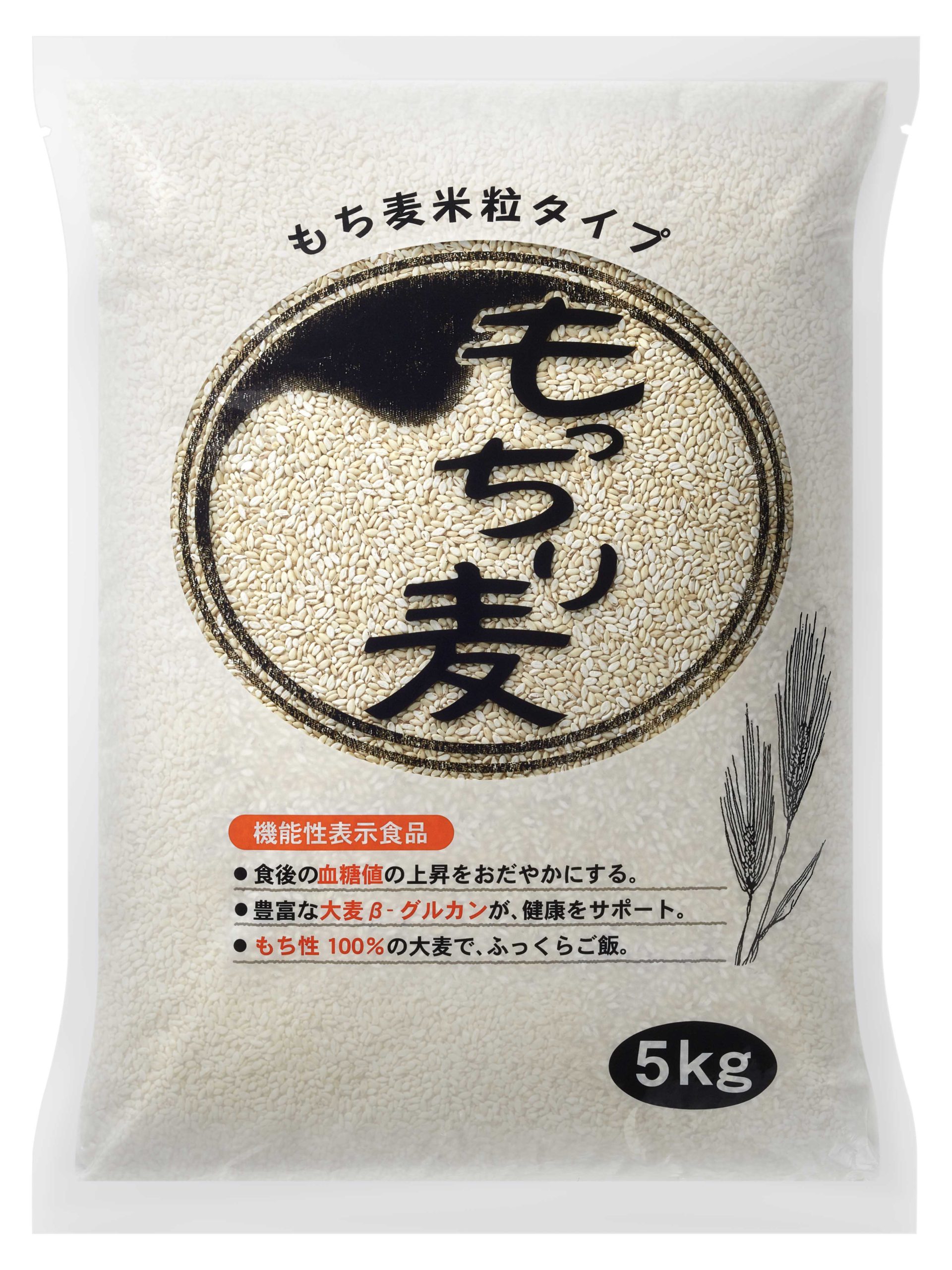 もっちり麦 1kg/5kg | 永倉精麦株式会社